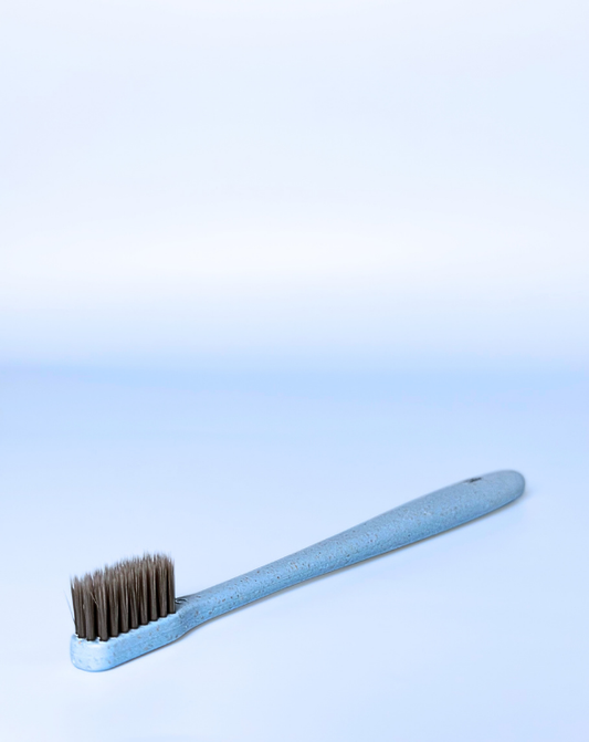 Blue "Brush it On" Wheatstraw Toothbrush