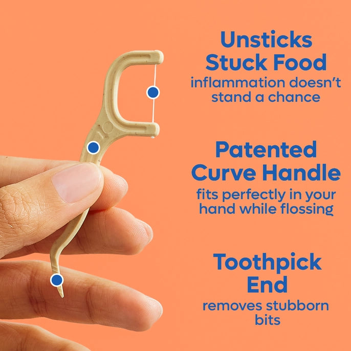 SmartLifeEco Unlflavored Floss Picks